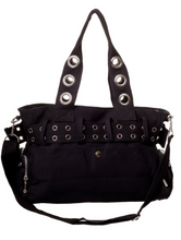 Load image into Gallery viewer, Banned Alternative Black Handcuff Handbag
