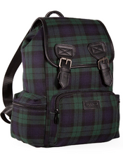 Load image into Gallery viewer, Banned Alternative Green Tartan Backpack
